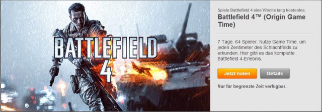 battlefield 4 gametime 640x224 Origin Game Time: Battlefield 4 gratis zum Download verfügbar