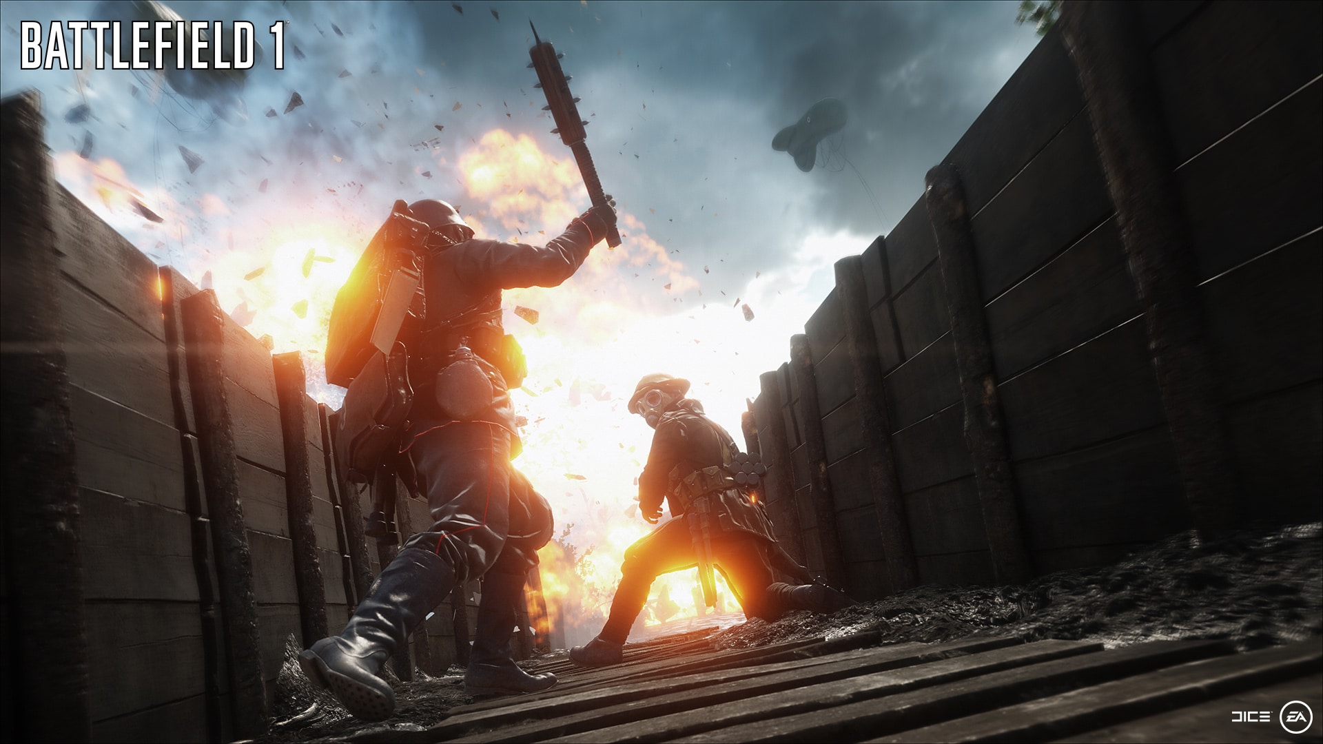 Neuer Battlefield 1 Screenshot -Trench Warfare