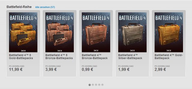 buy battlepacks on origin 640x297 Battlepacks für Battlefield 4 nun bei Origin ab 0,99 Cent im Angebot